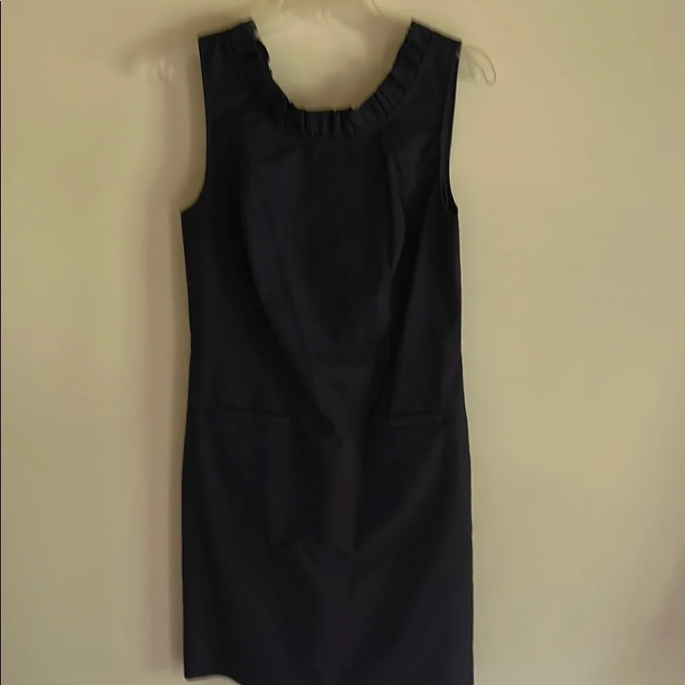 Talbots NWT Navy Sleeveless Dress size 6 - Picture 1 of 7